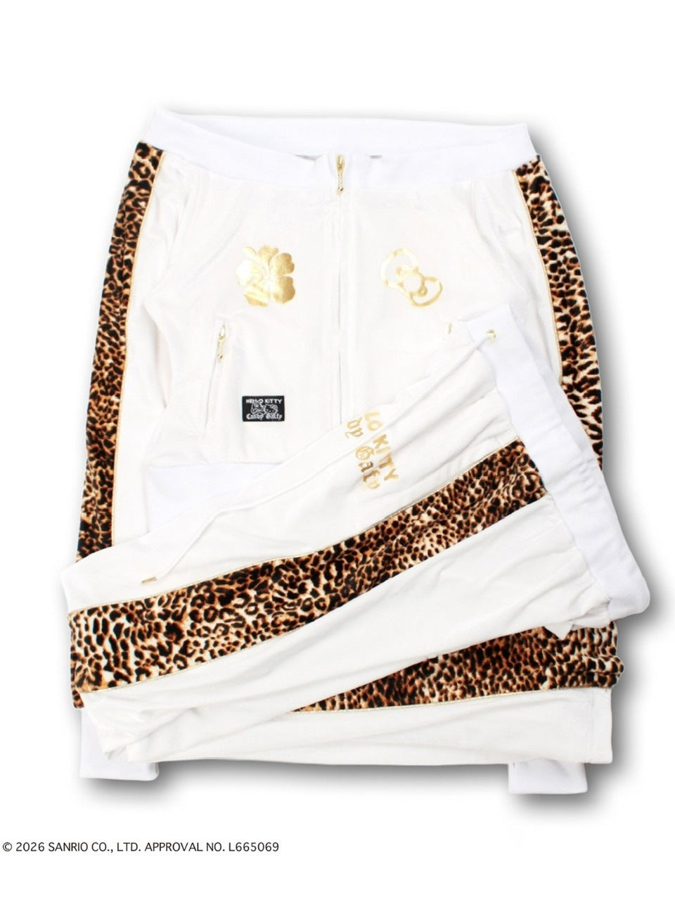 【GALFY×KITTY】いにしえキティギャルSET UP / 【ガルフィー×キティー】ギャルジャージセットアップ