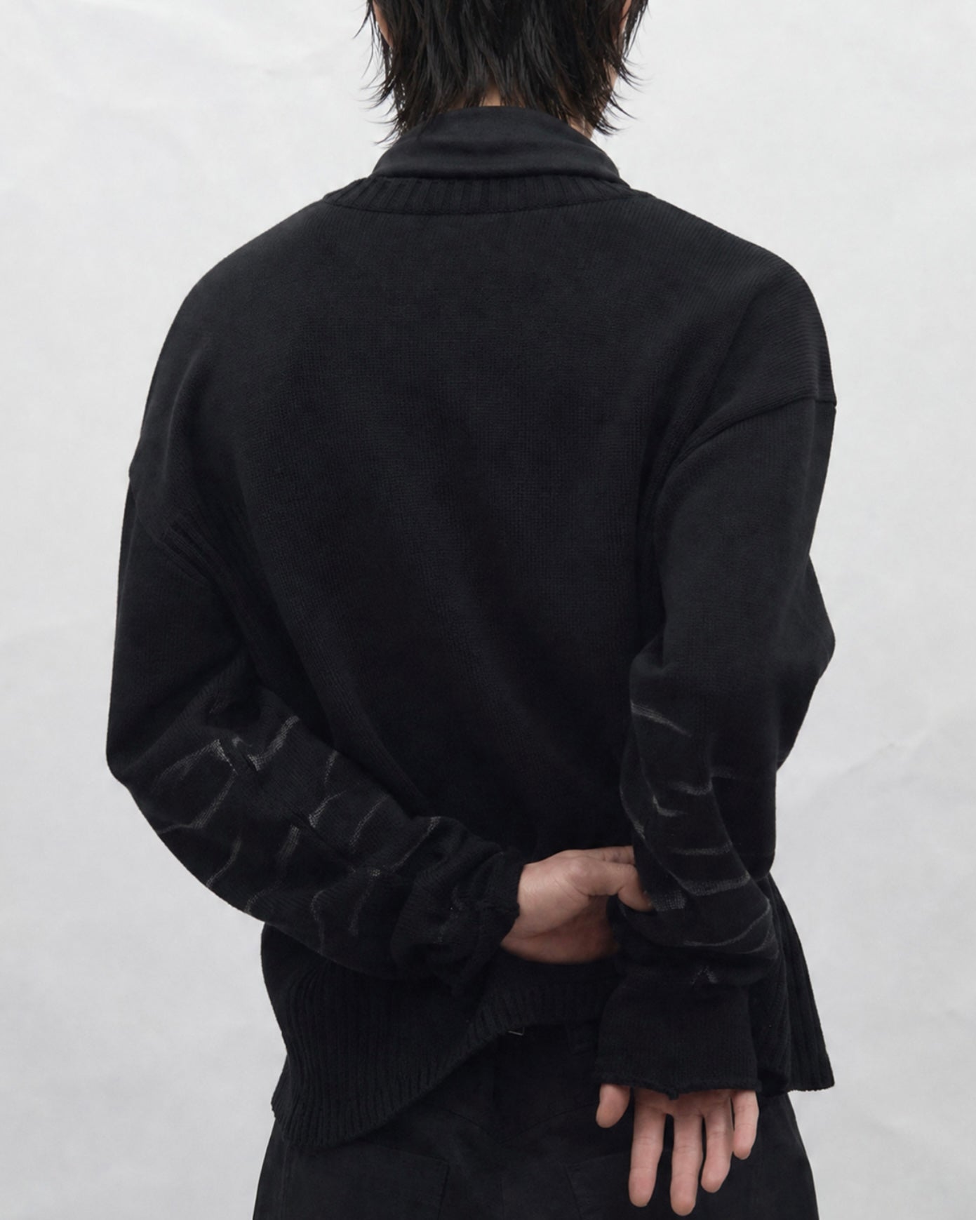 【BLR BLUER】Faded Vintage Knit Sweater