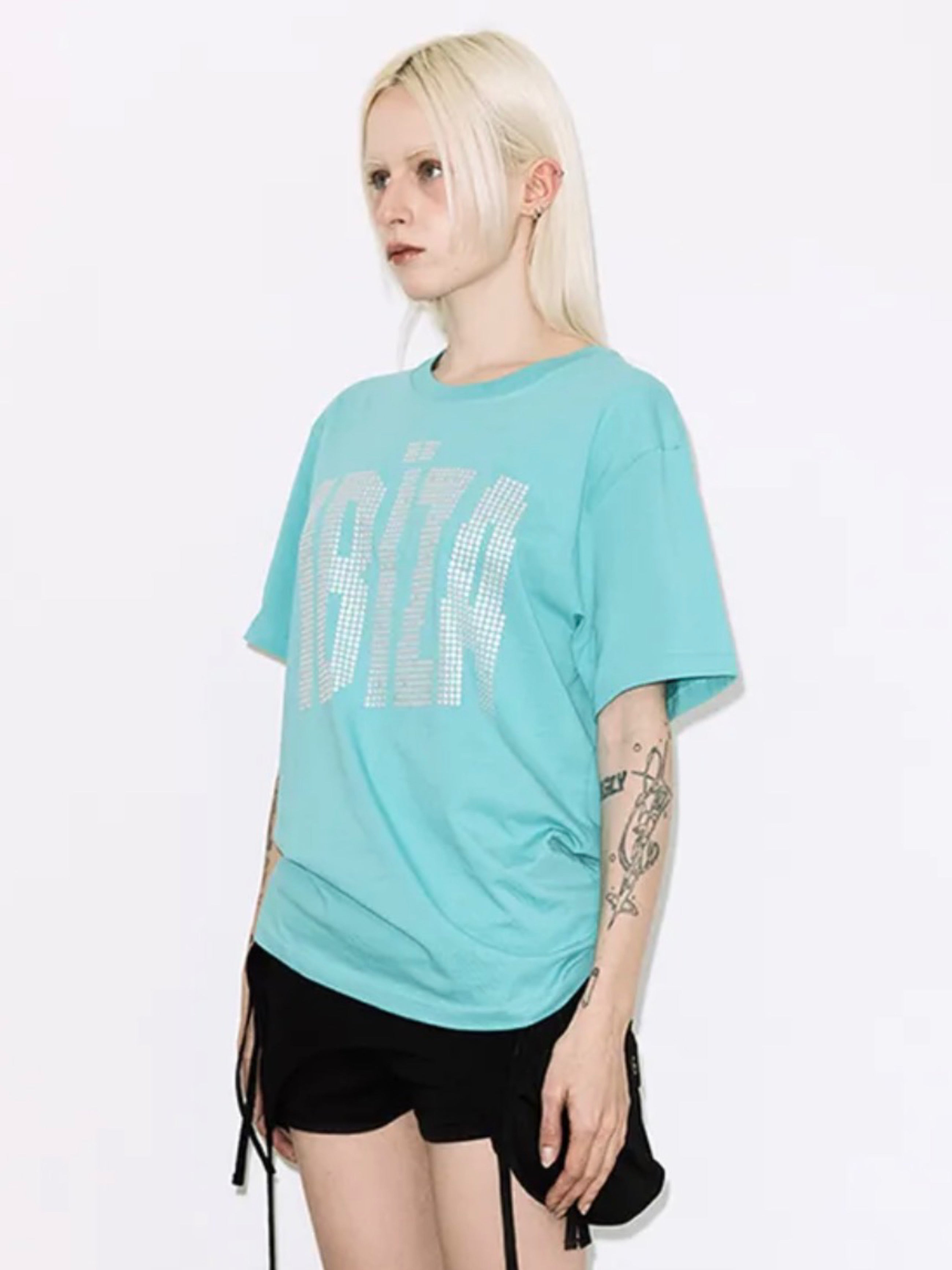 【FANCY CLUB】IBIZA RHINESTONE TEE