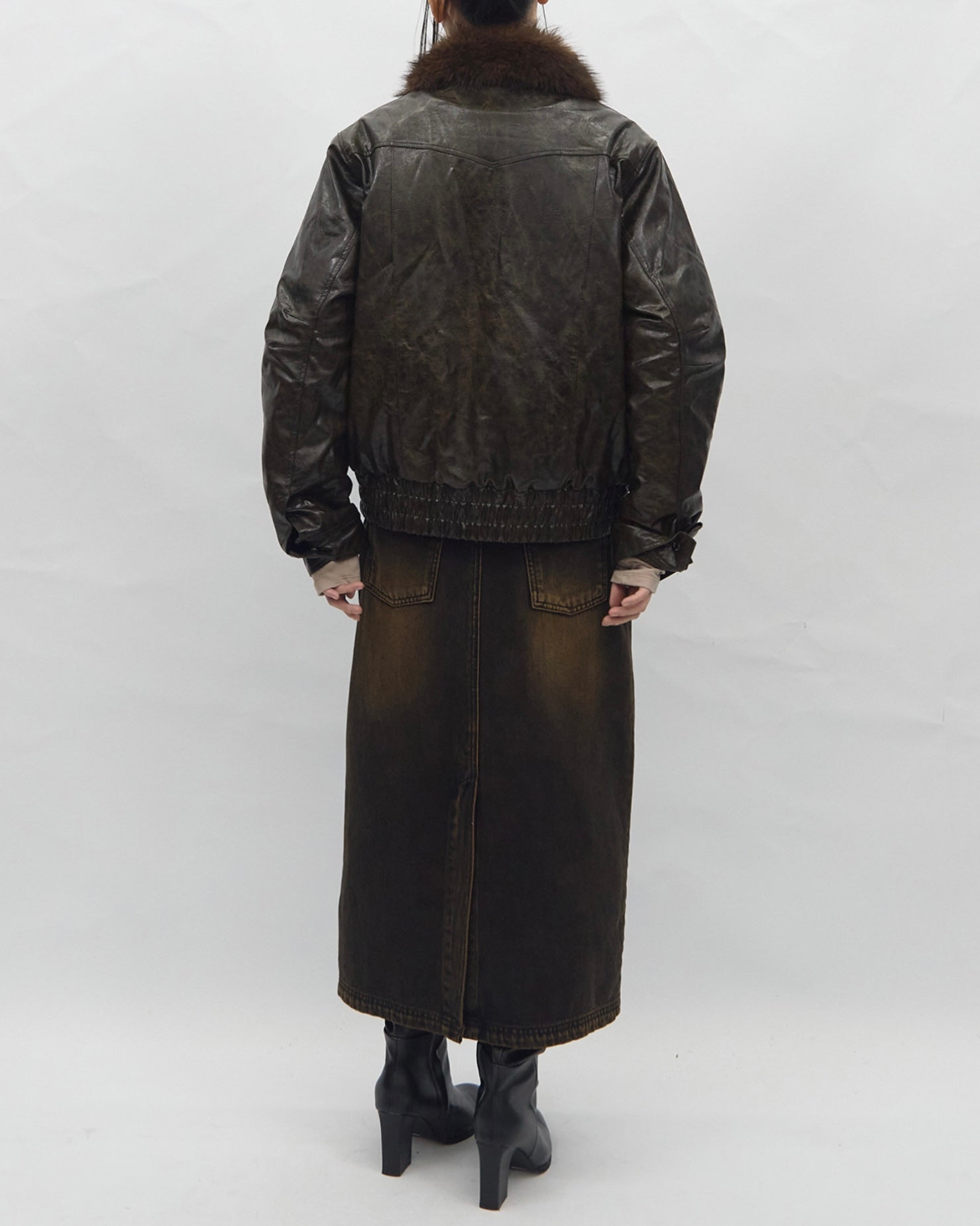 【BLR BLUER】Cracked Trace Jacket