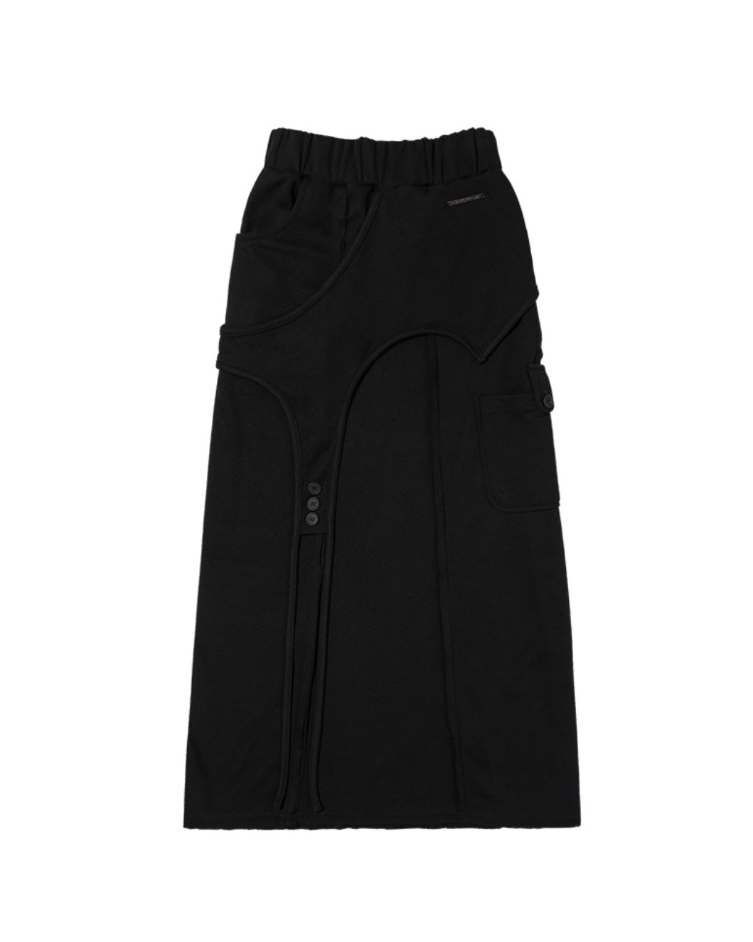 【FANCY CLUB】OVERLAY MAXI SKIRT