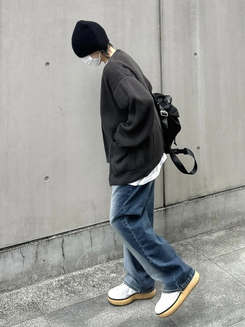 【Chikashitsu +】vintage wash denim pants (2color) / 【チカシツプラス】ヴィンテージウォッシュデニムパンツ