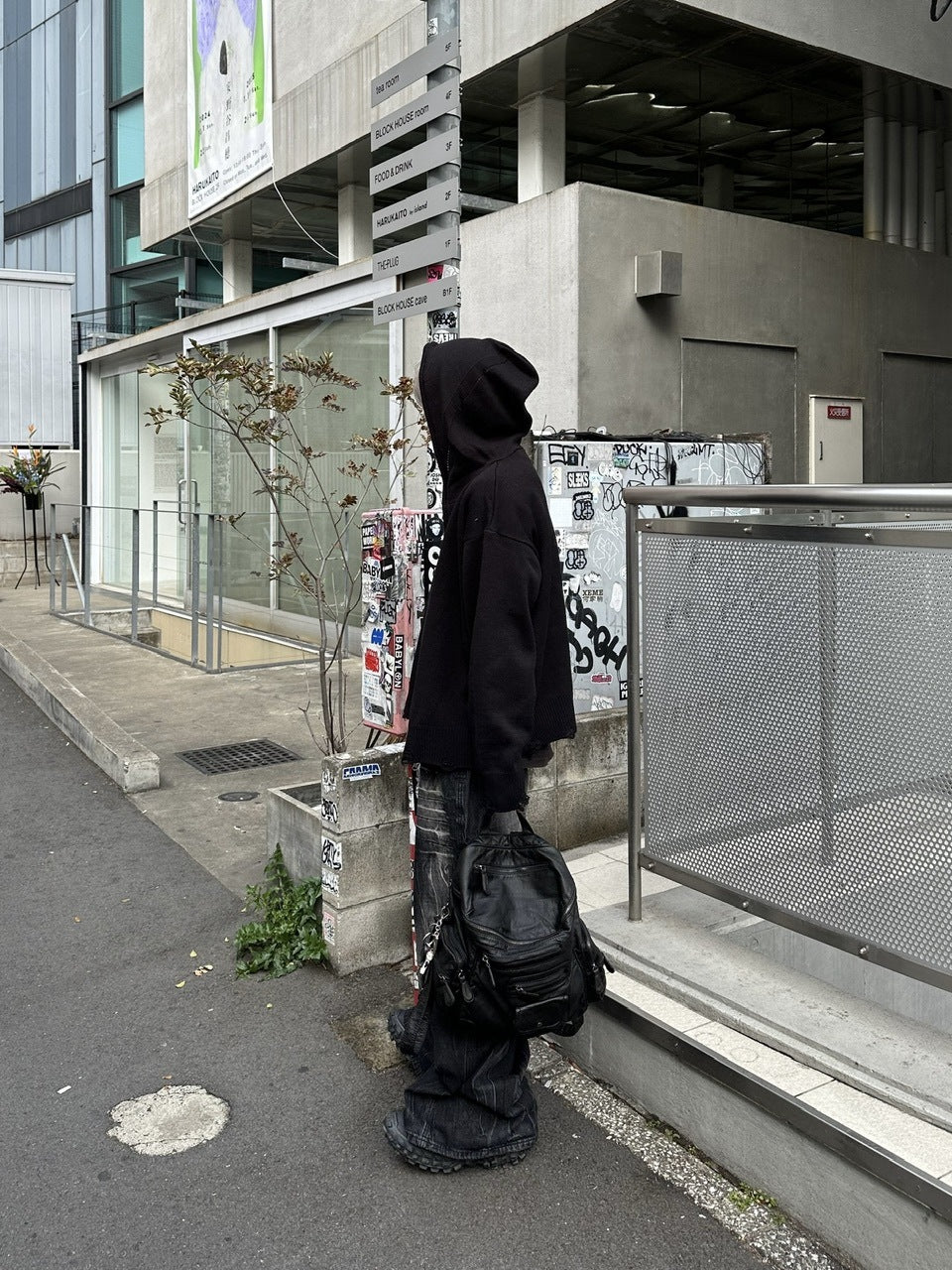 大阪店WEB限定受注制【Chikashitsu +】full zip up knit hoodie (3color)