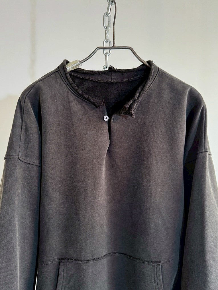 【Cord】Round Cut Vent Crew-neck