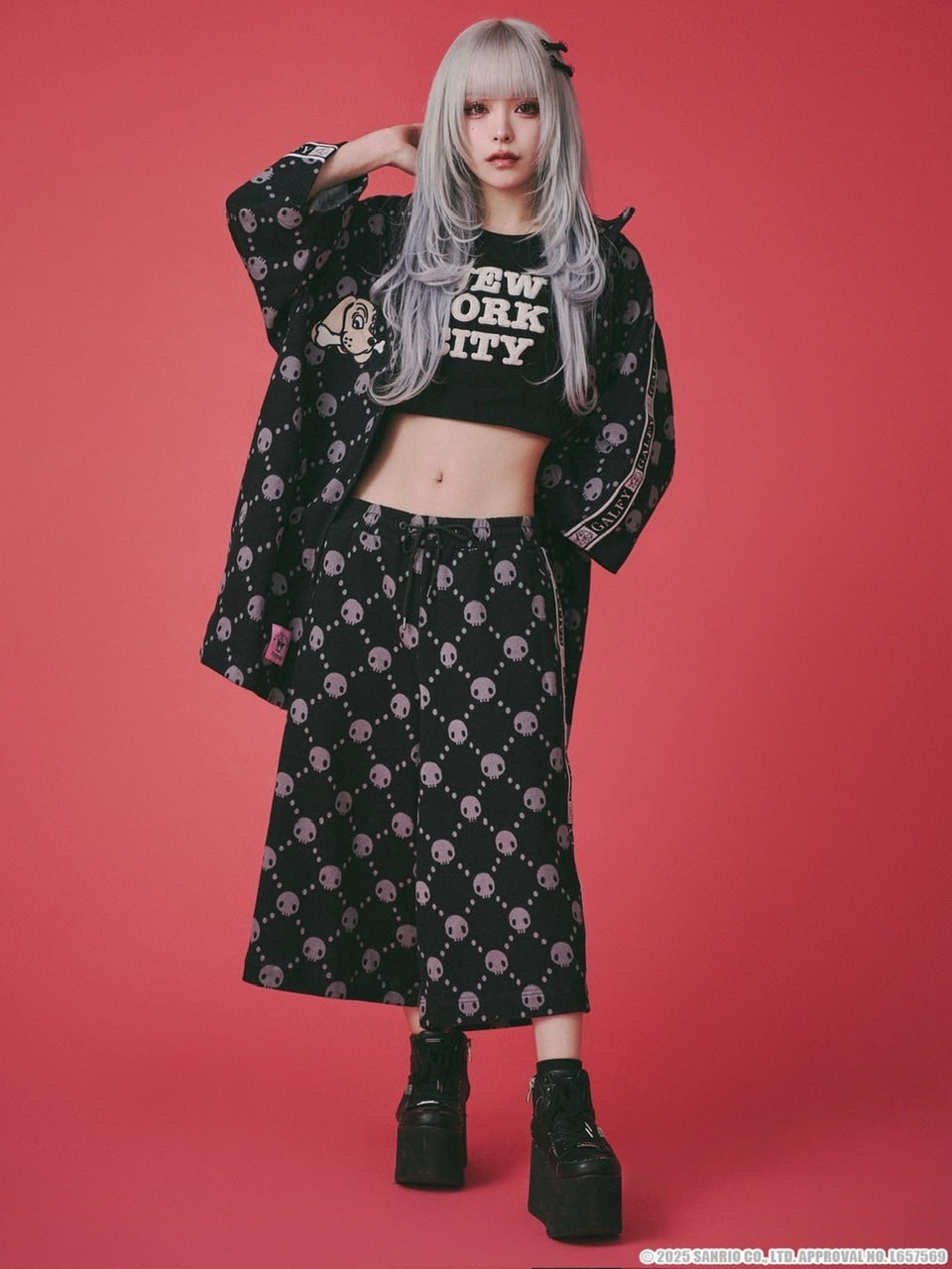 ガムチュ タンクトップ ドクロ 夏服 V系 グランジ ダークコア ドクロ タンクトップ 平成 ギャル男 パンク グランジ 英字