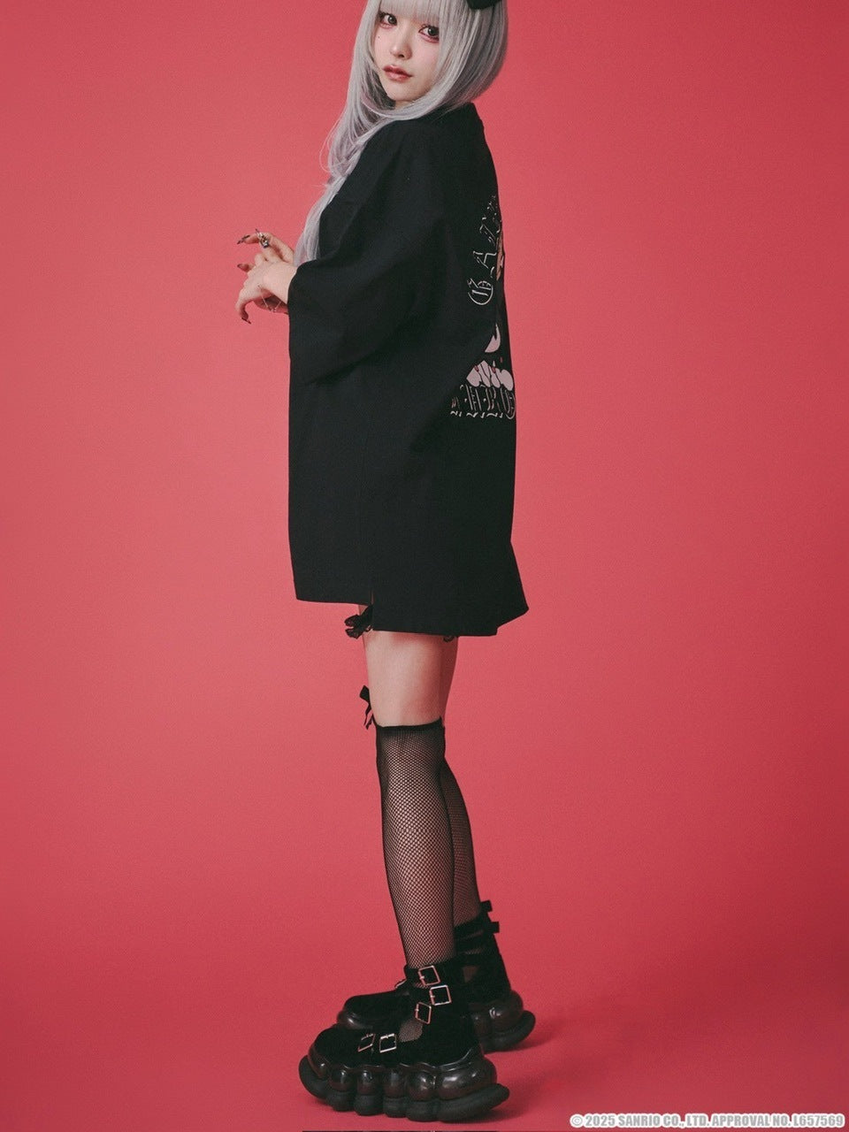 【GALFY×KUROMI】クロミちゃんとGALFYの半袖TEE