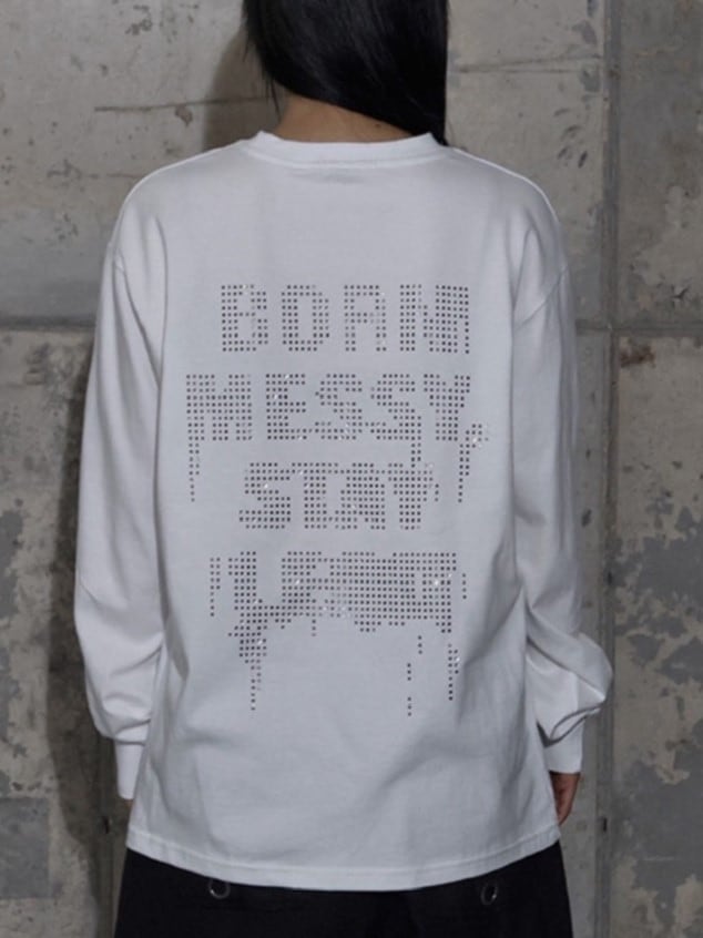 【FANCY CLUB】FF LETTERING LONG SLEEVE / 【ファンシークラブ】ＦＦレタリング長袖Ｔシャツ