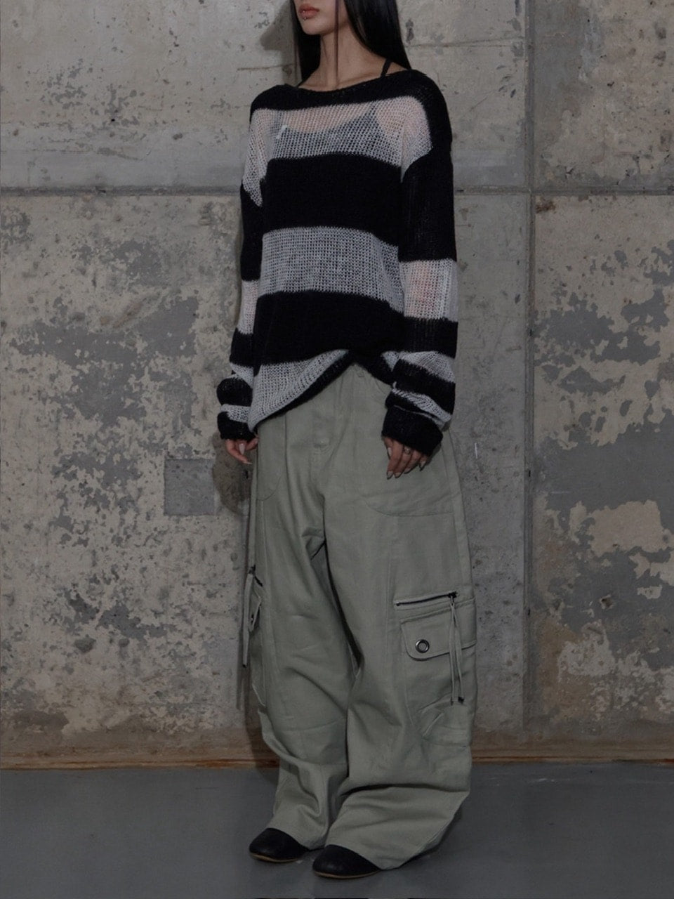 【FANCY CLUB】CROSS POCKET CARGO PANTS / 【ファンシークラブ】クロスポケットカーゴパンツ