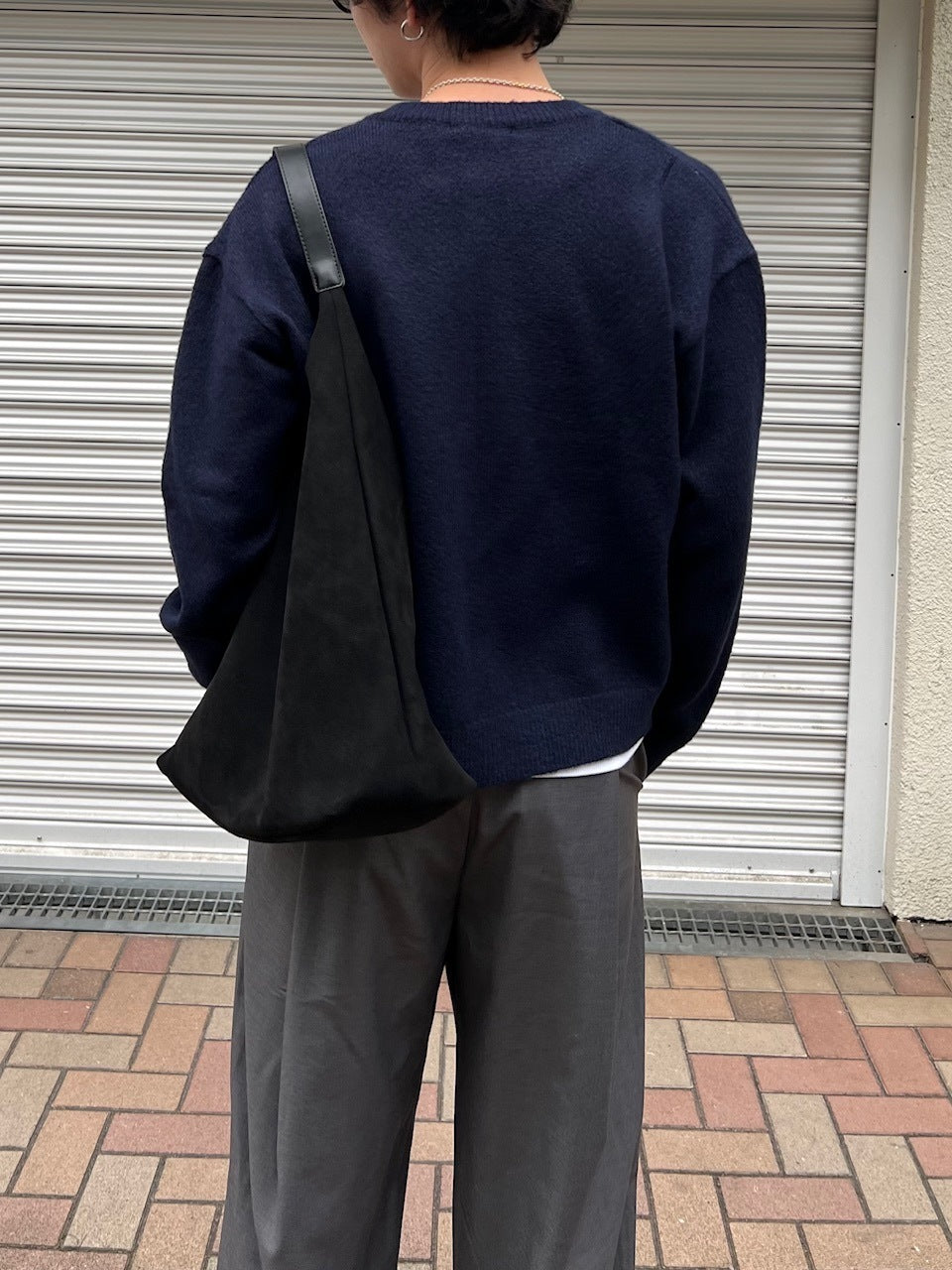 東京店WEB限定受注制【Chikashitsu +】soft touch crew neck knit cardigan / 【チカシツプラス】ソフトタッチクルーネックニットカーディガン (4color)