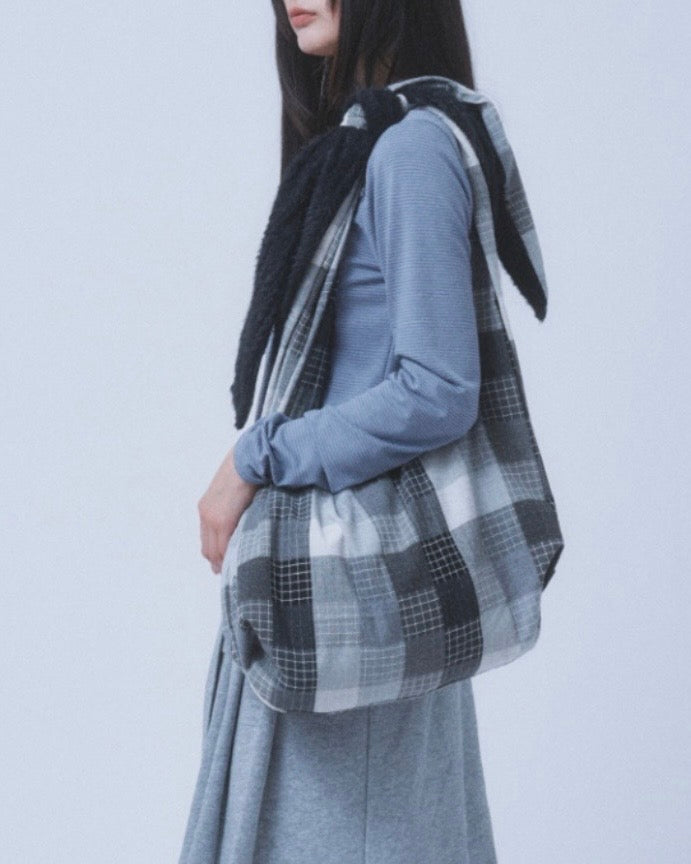 【TUOMIO】PATCHWORK REVERSIBLE BAG
