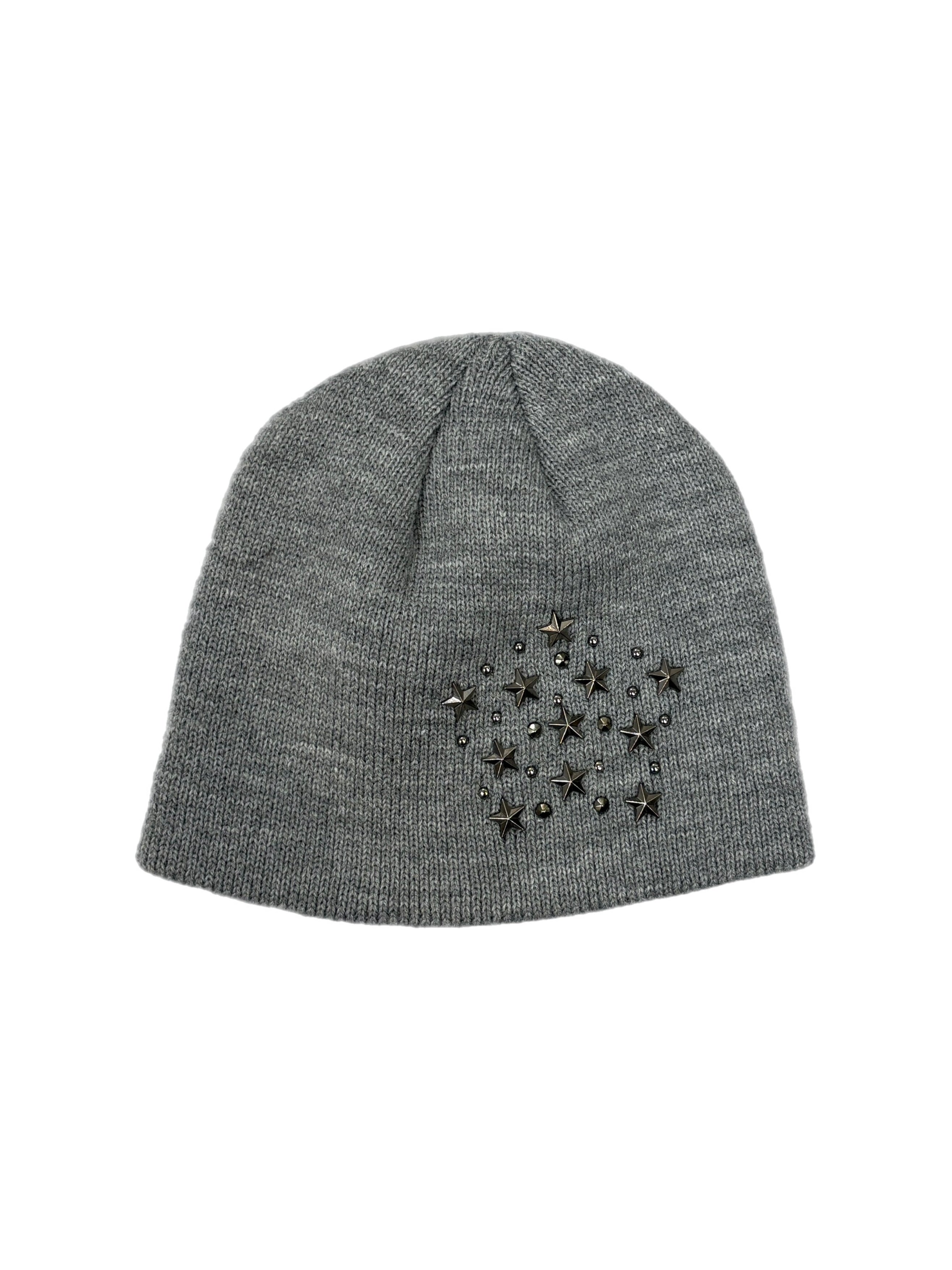 受注制【Never mind the XU】star studs beanie (3color)