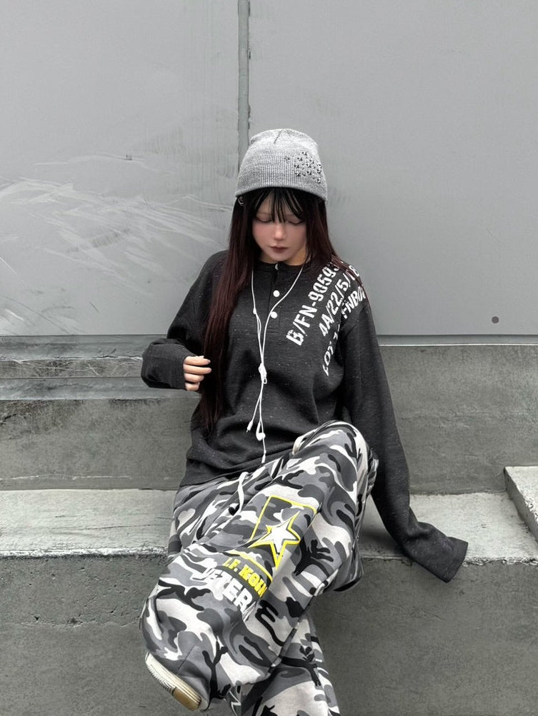 受注制【Never mind the XU】star studs beanie (3color)