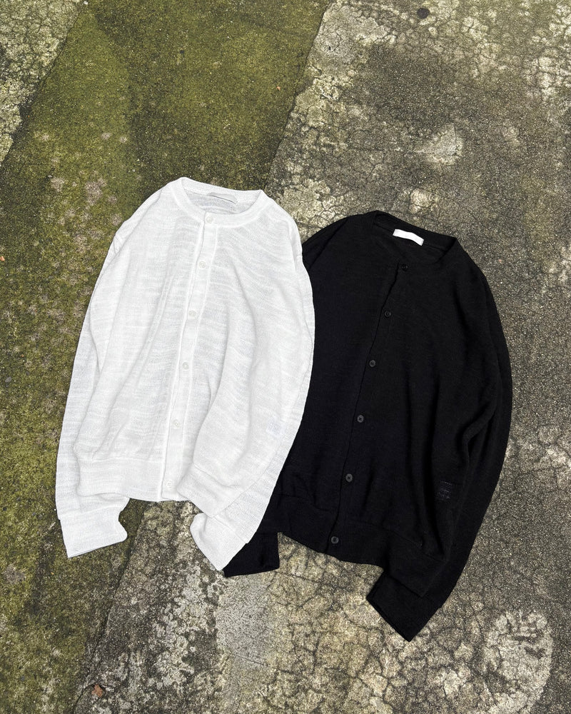 受注制【youll】basic crop cardigan (2color)