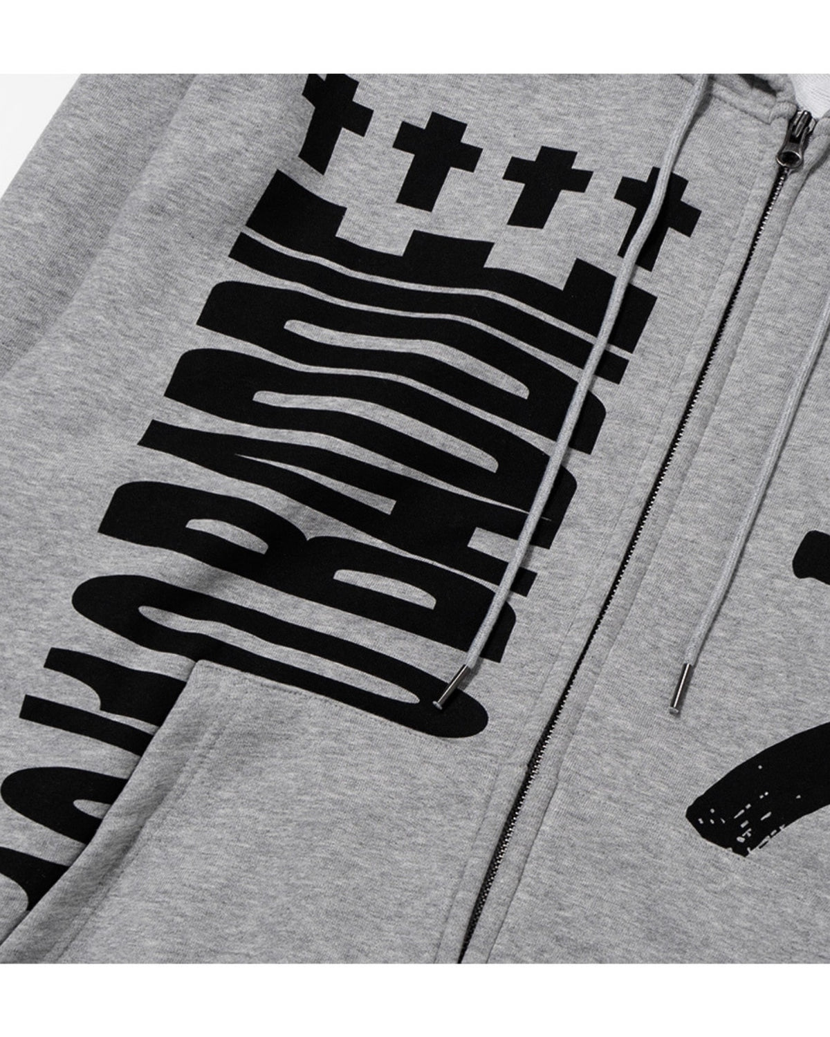【FANCY CLUB】BADDIE HOODED ZIP-UP