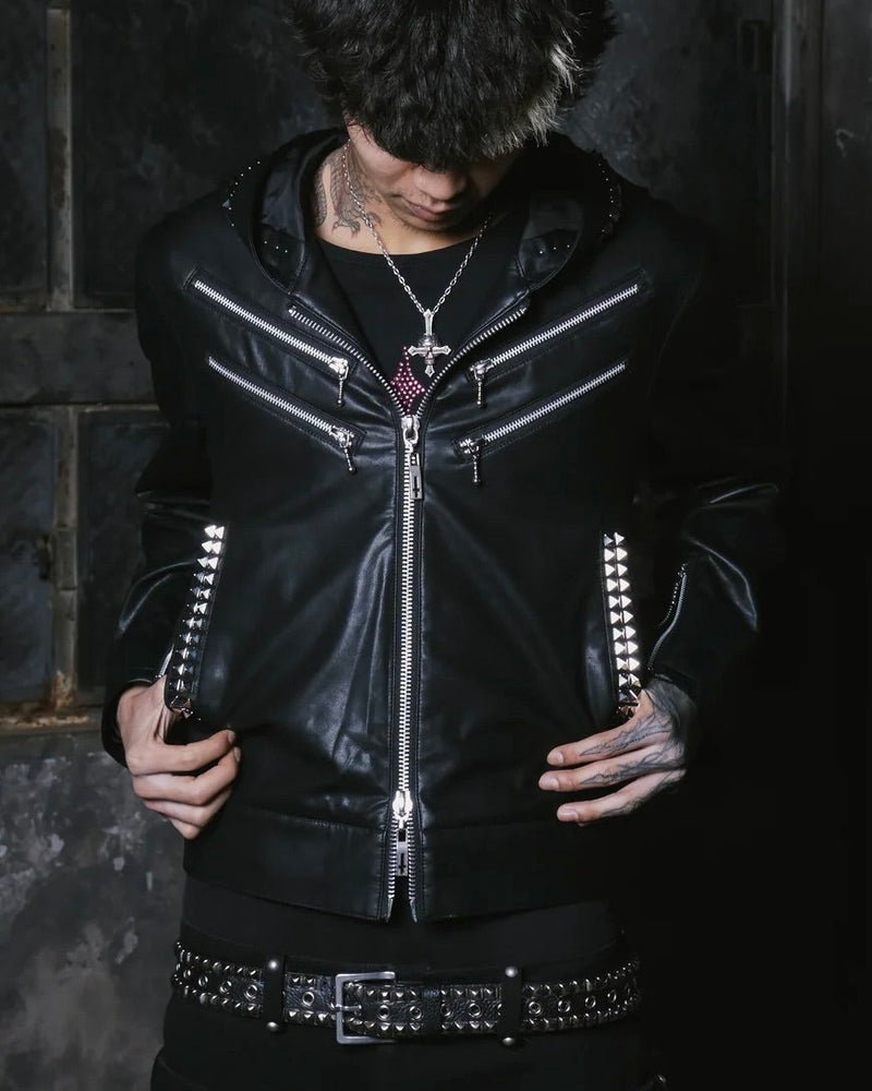 【TYPE SHADE】TYPE SWAG STUDS LETHER FOODIE