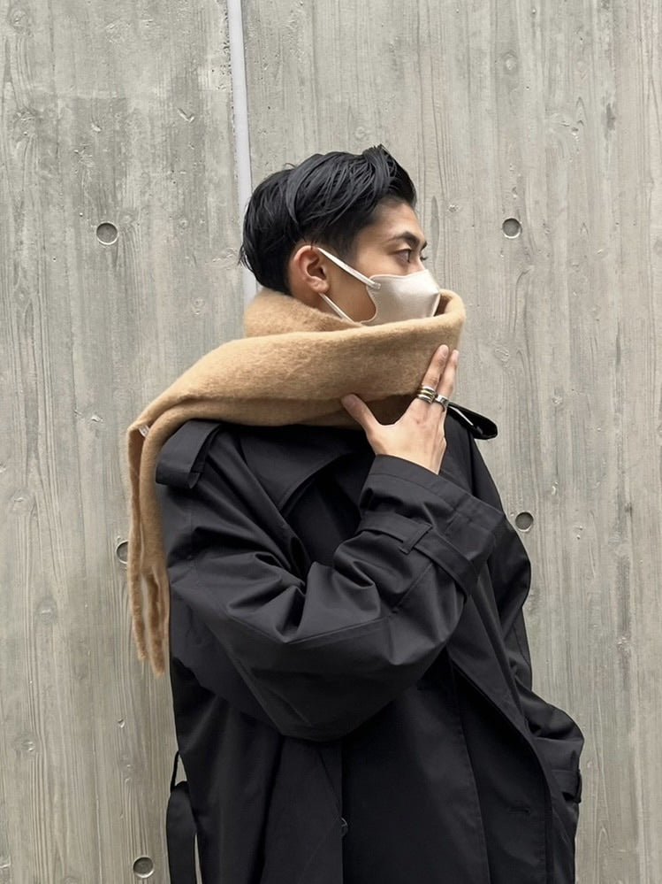 受注制【Chikashitsu +】volume color muffler (6color)