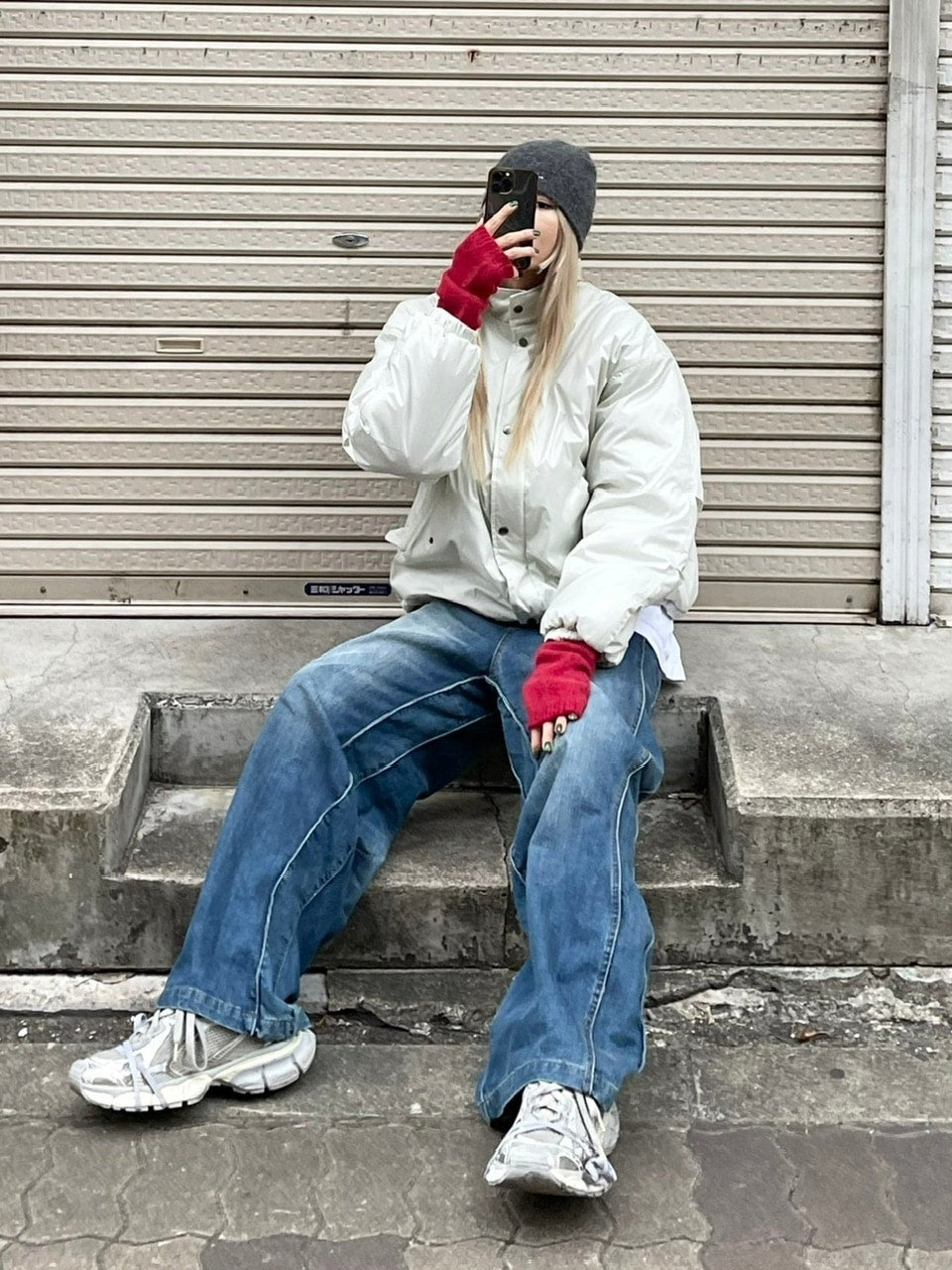 【Chikashitsu +】unisex padding blouson (4color) / 【チカシツプラス】ユニセックスパディングエムエーワン長袖ブルゾン