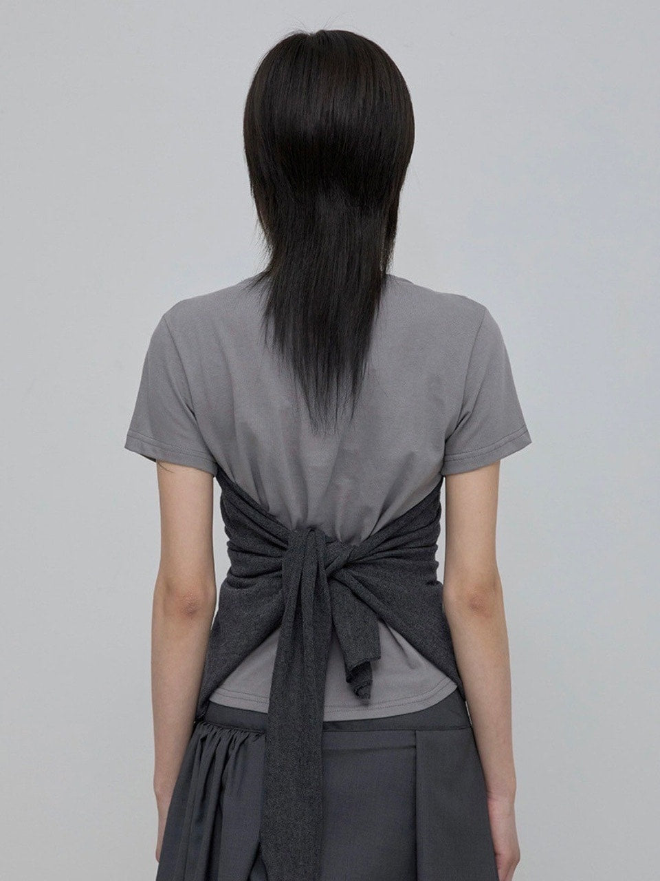 【FLAREUP】Bustier Layered T-Shirt