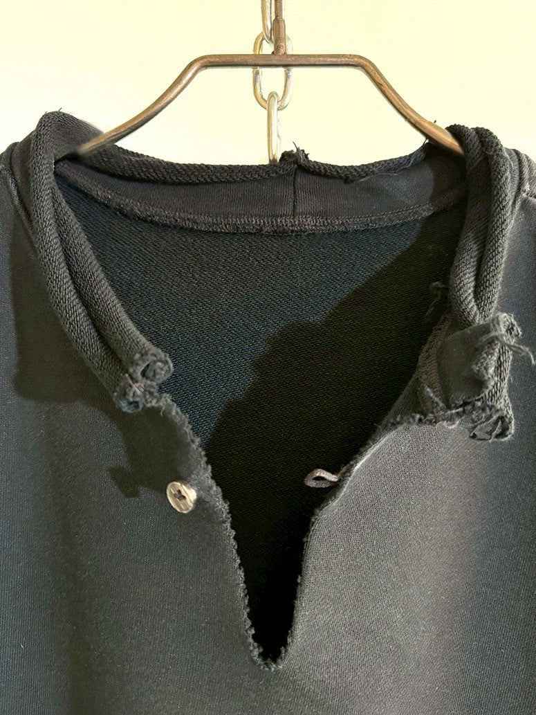 【Cord】Round Cut Vent Crew-neck