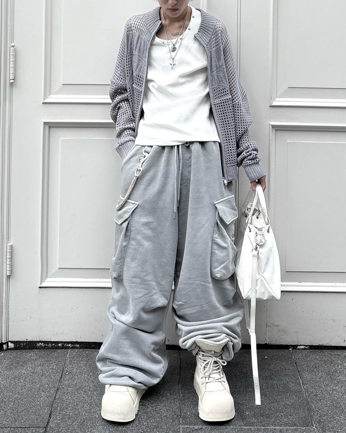 受注制【nmtc+】Crossbody Shoulder Tote Bag (3color)