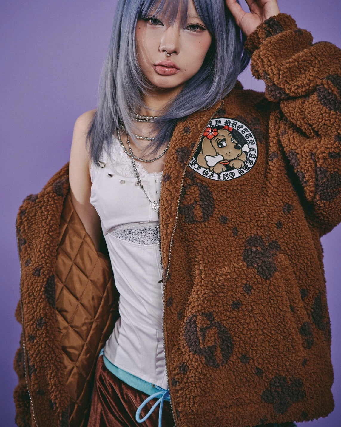 【GALFY】紋紋GALボアブルゾン