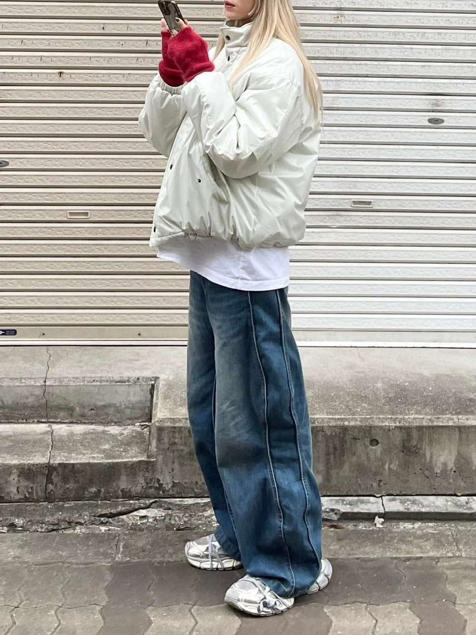 【Chikashitsu +】unisex padding blouson (4color) / 【チカシツプラス】ユニセックスパディングエムエーワン長袖ブルゾン