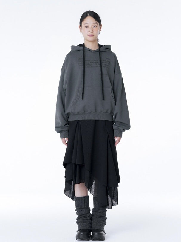 【Miseki seoul】Quote sweat hoodie