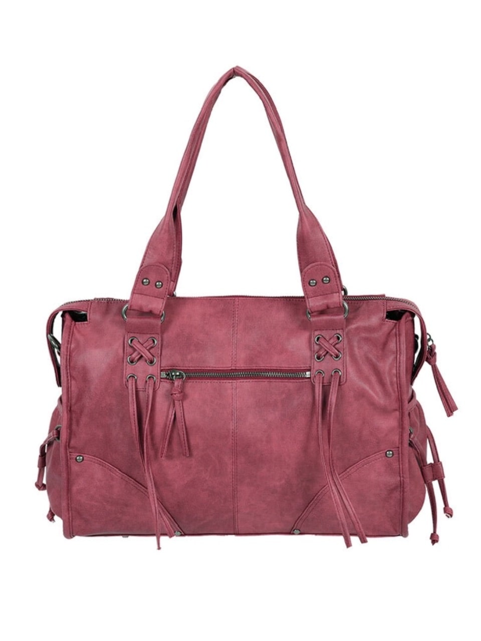 【FANCY CLUB】BELTED WASHING LEATHER BAG / 【ファンシークラブ】ベルトウォッシングレザーショルダーバッグ