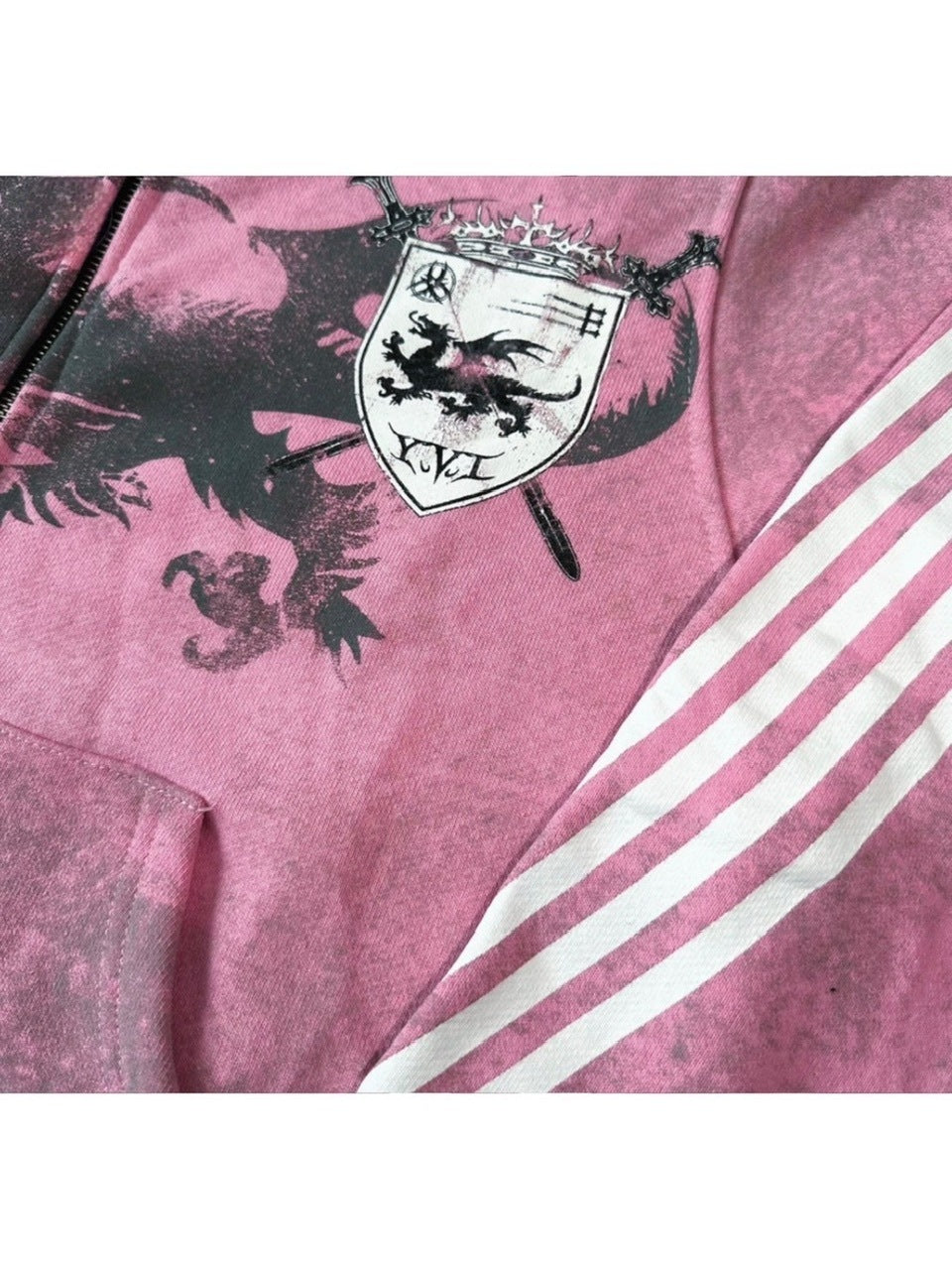 【Cozy world Wide】ROYAL KNIGHT CLUB WAXED - HOODZIP