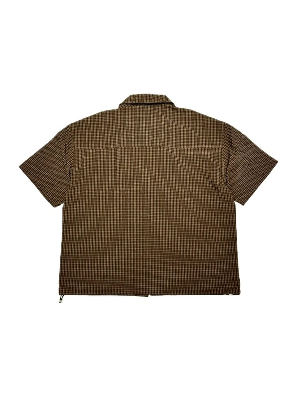 受注制【youll】cropped check shirt jacket (3color)
