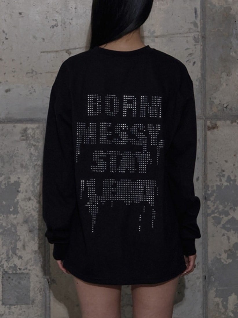 【FANCY CLUB】FF LETTERING LONG SLEEVE / 【ファンシークラブ】ＦＦレタリング長袖Ｔシャツ
