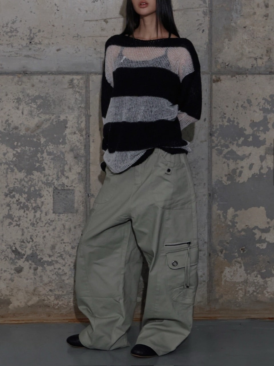 【FANCY CLUB】CROSS POCKET CARGO PANTS / 【ファンシークラブ】クロスポケットカーゴパンツ