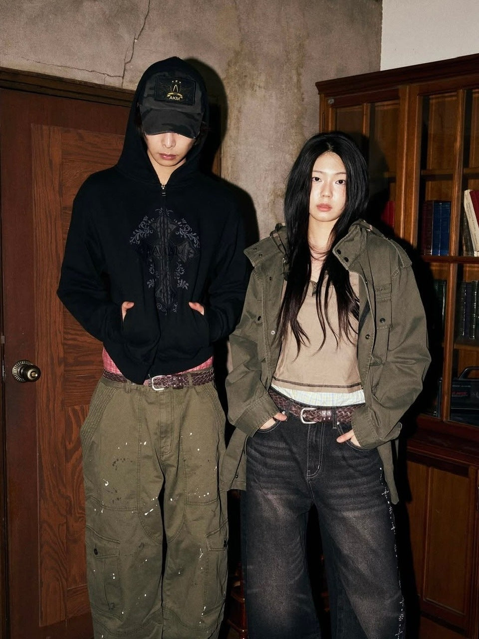 12/21再入荷【AAKAM】AKM CROS2 Zip-Up Hoodie