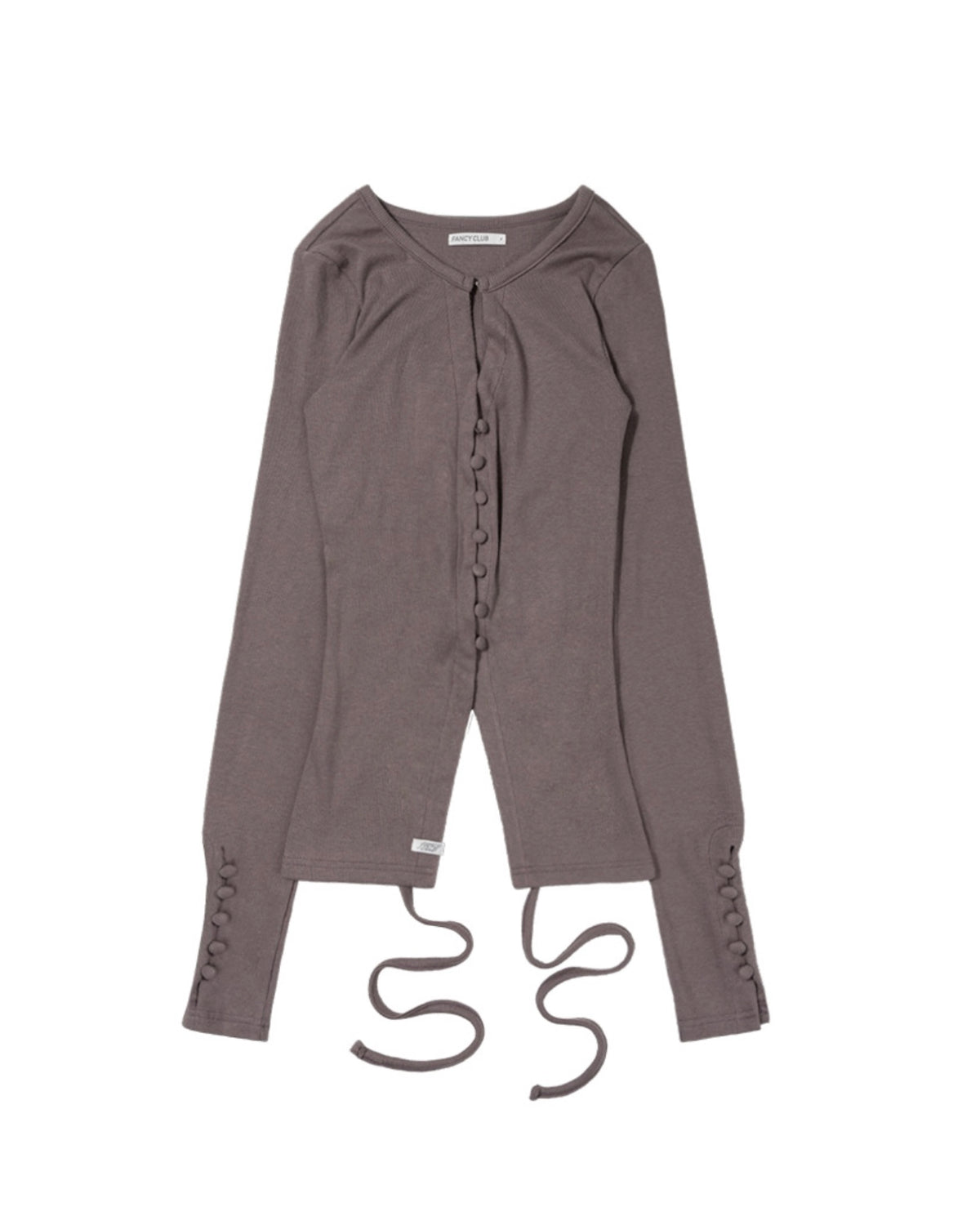【FANCY CLUB】KEYHOLE HOOK CARDIGAN