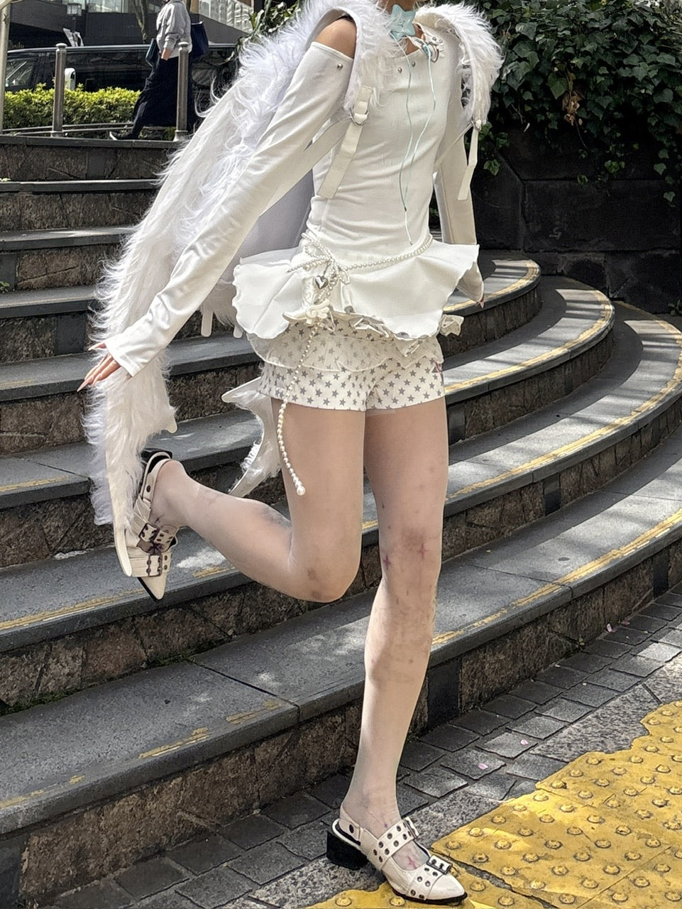 国際配送【Never mind the XU】Twilight star tights