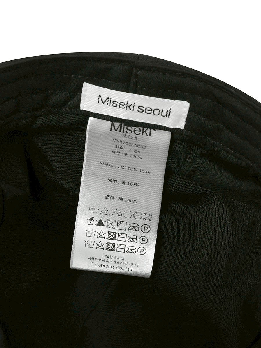 【Miseki seoul】Pleats shirring cap