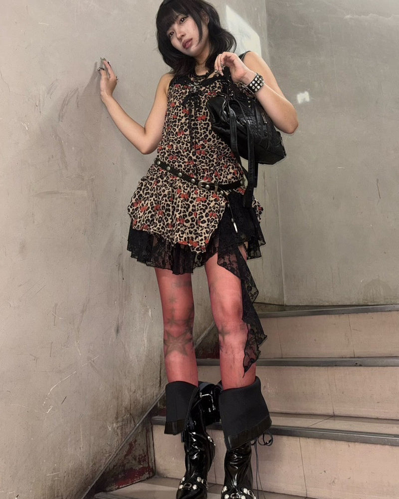 国際配送【BABY09】pink Chaos Garters
