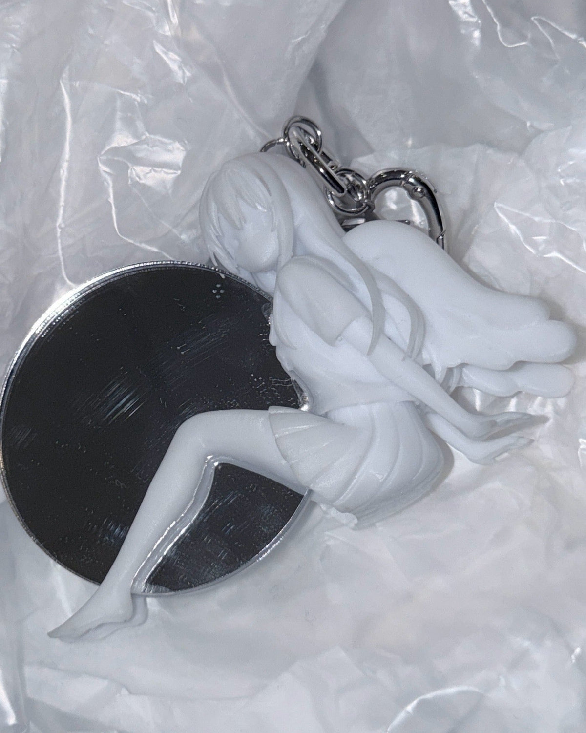 【nmtc+ × THINGS】Angel Girl Mirror Keyring