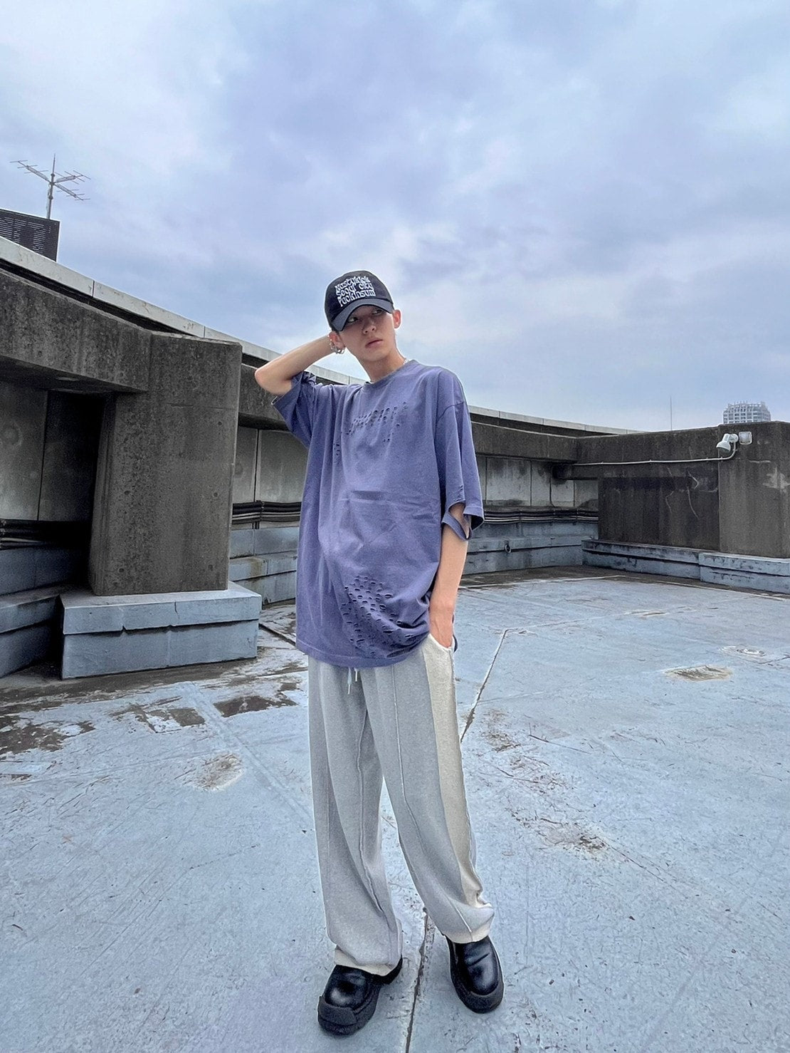 【XU original】CRASH T-shirts (4color)