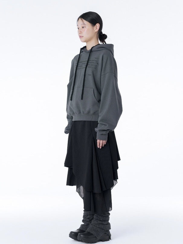 【Miseki seoul】Quote sweat hoodie