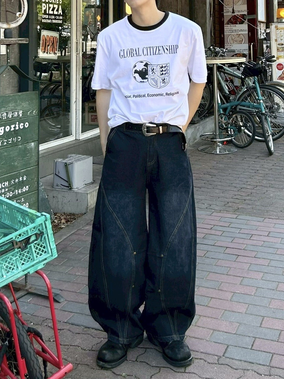 受注制【youll】global linger tee (2color)