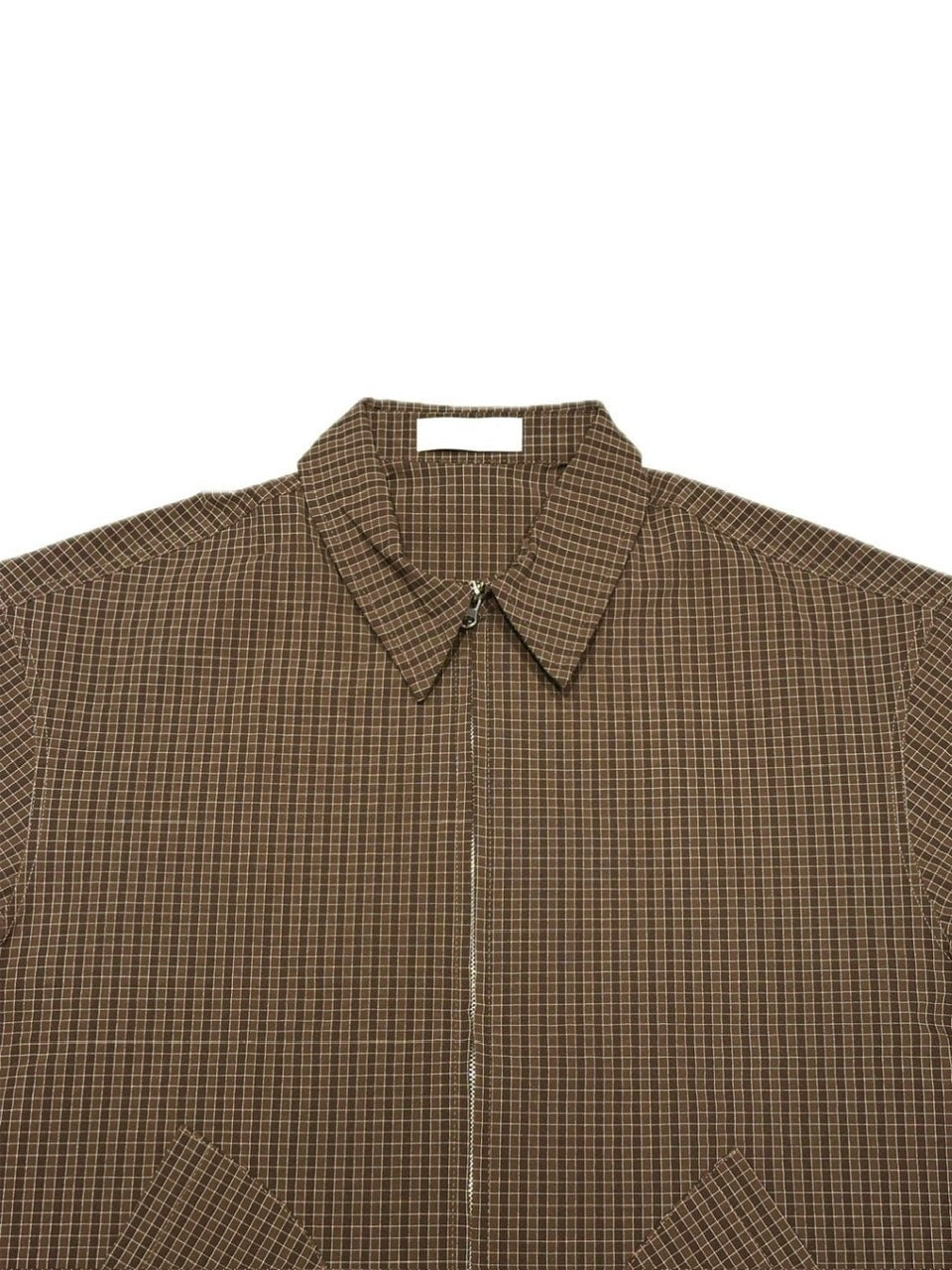 受注制【youll】cropped check shirt jacket (3color)