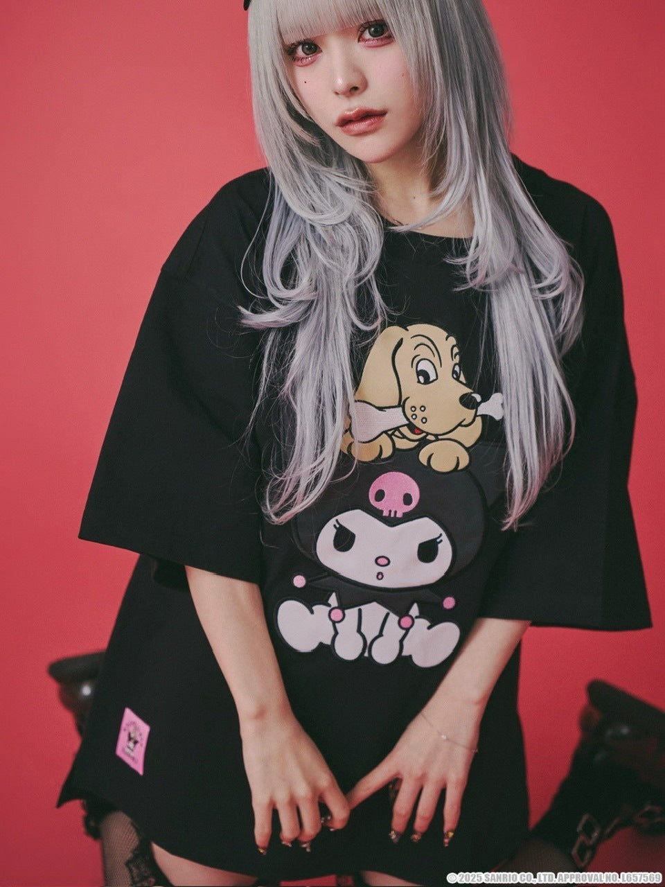 【GALFY×KUROMI】クロミちゃんとGALFYの半袖TEE