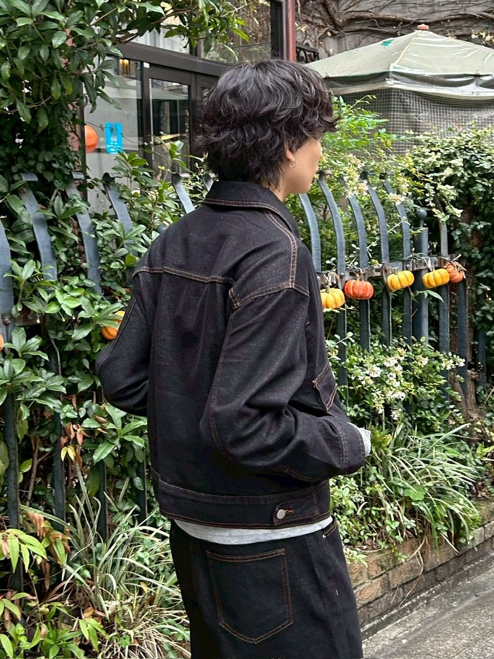 受注制【Chikashitsu +】2 pocket rigid denim jacket / 【チカシツプラス】ツーポケットデニムジャケット (2color)