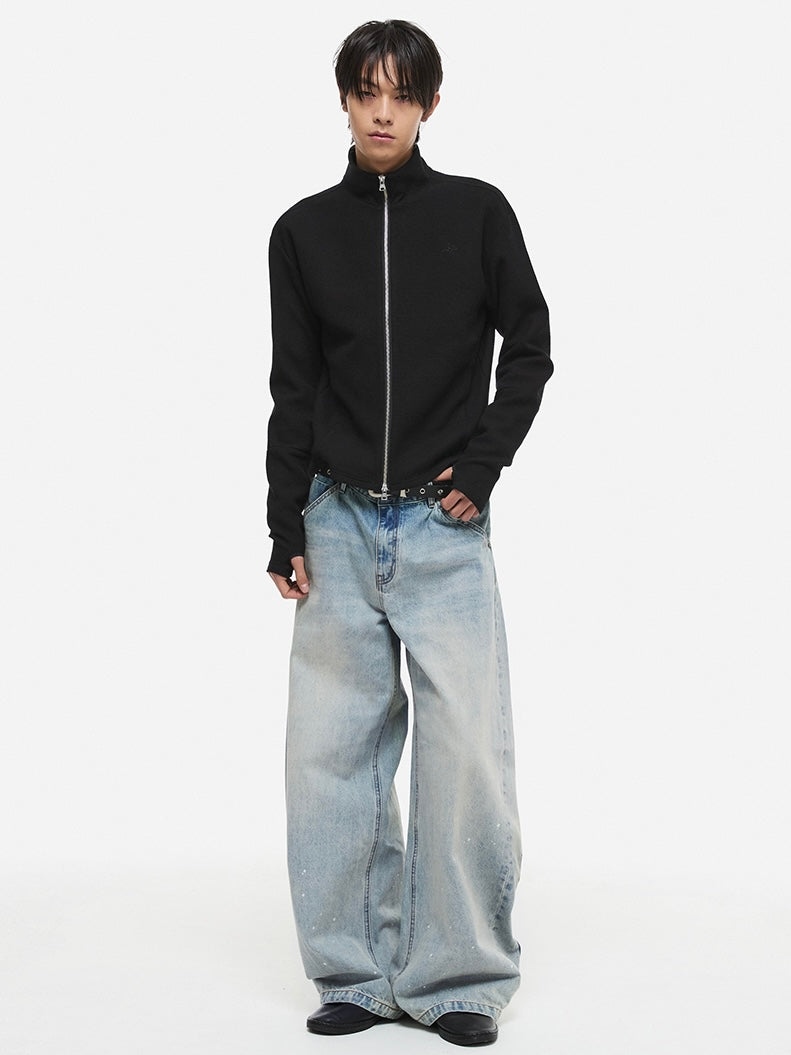 【DNSR】Painting Curved Denim Pants