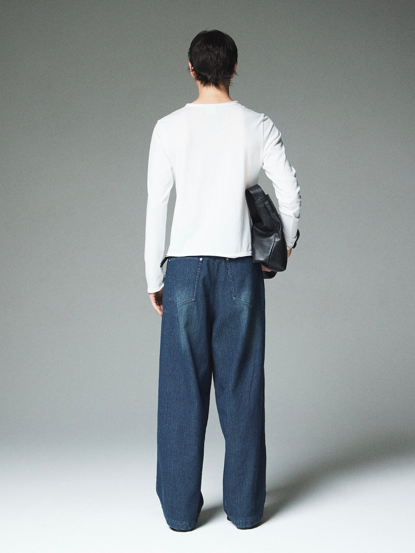 【CS】chain twill denim pants
