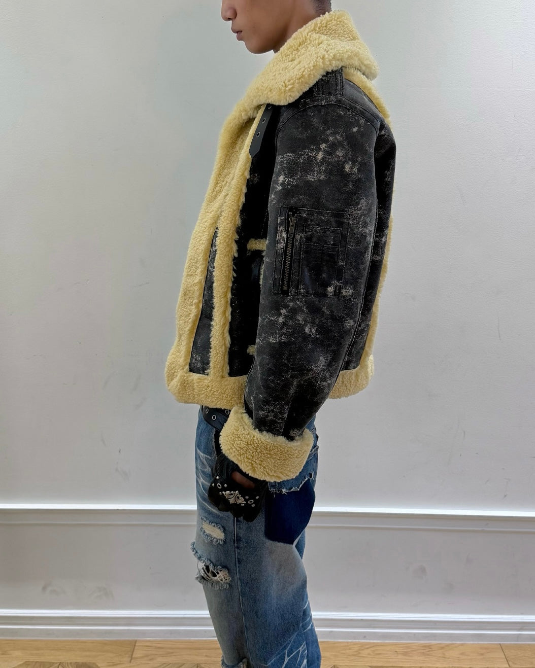 【LECYTO】Faded Outlaw Mustang Jacket
