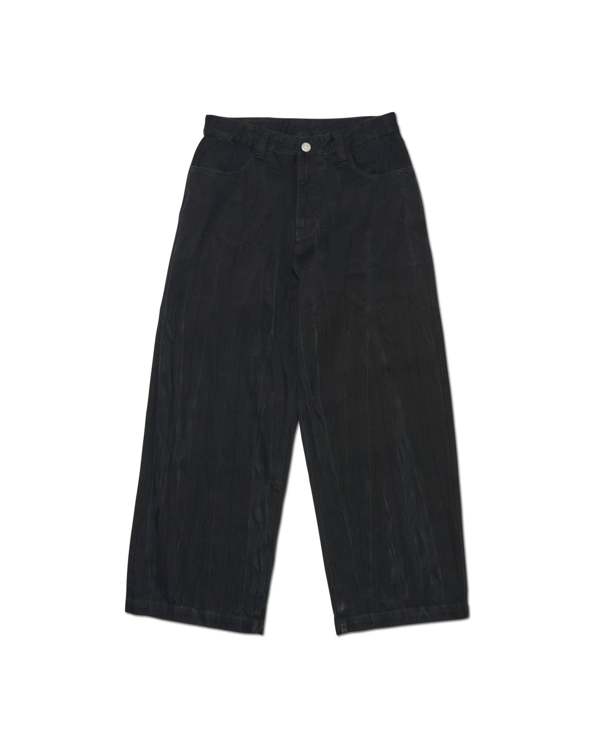 【NOMANUAL】WASHED CRACK DENIM PANTS