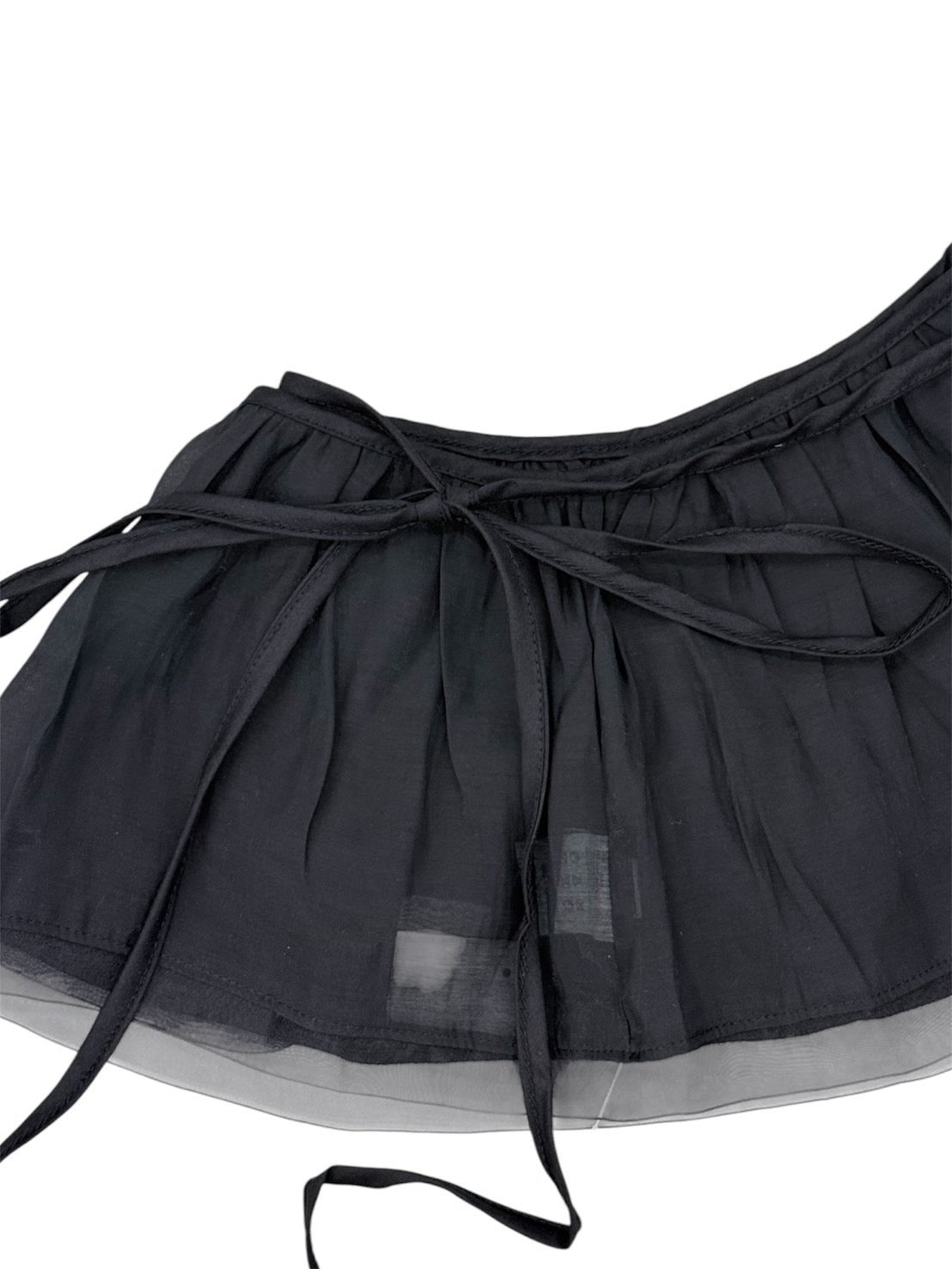 受注制【nmtc+】Frill Layered Wrap Skirt (2color)