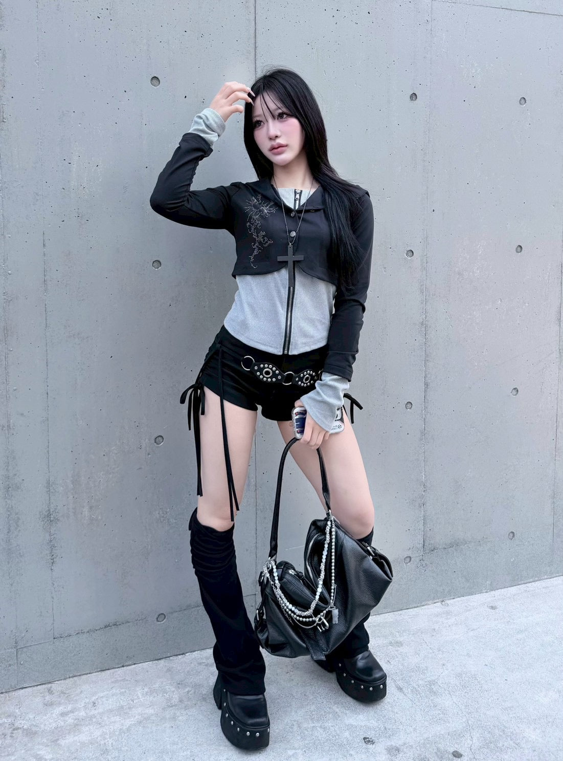 受注制【nmtc +】side gather shorts (2color)